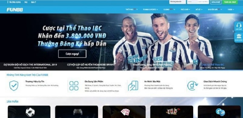 Fun88 - Hái ra tiền cùng nhà cái đẳng cấp hàng đầu 2023